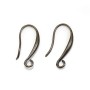 Ear hooks, available in different colors, 9 * 21mm x 20pcs