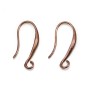 Ear hooks, available in different colors, 9 * 21mm x 20pcs