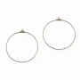 Créole pour crochet bronze 60mm x 20pcs