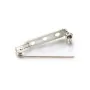 Broche avec 3 trous, disponible en différentes couleurs, 4.5 * 26mm x 2pcs