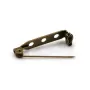 Broche avec 3 trous, disponible en différentes couleurs, 4.5 * 26mm x 2pcs