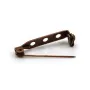 Broche avec 3 trous, disponible en différentes couleurs, 4.5 * 26mm x 2pcs