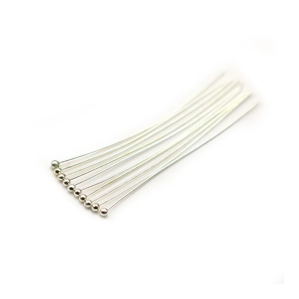 Clou en métal, à tête en forme de boule ronde, 0.6 * 50mm x 200pcs