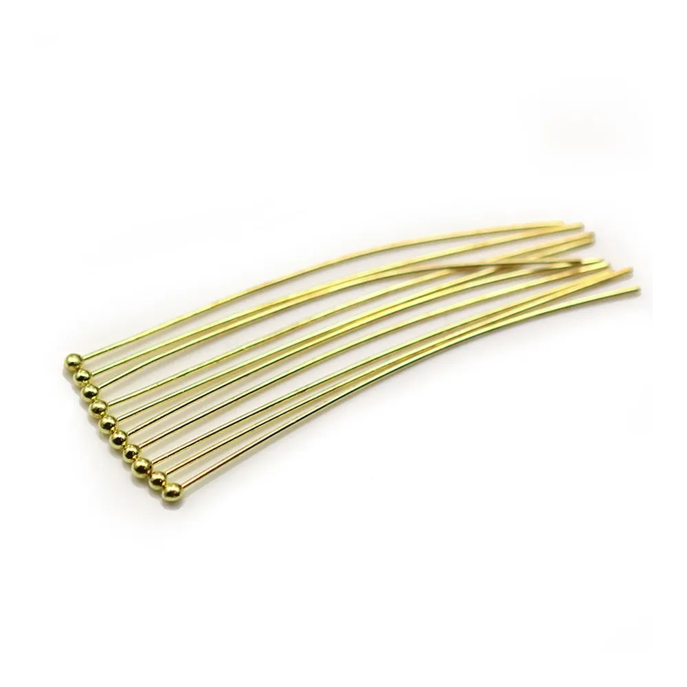 Nail on metal, in round ball head shaped, 0.6 * 60mm x 200pcs