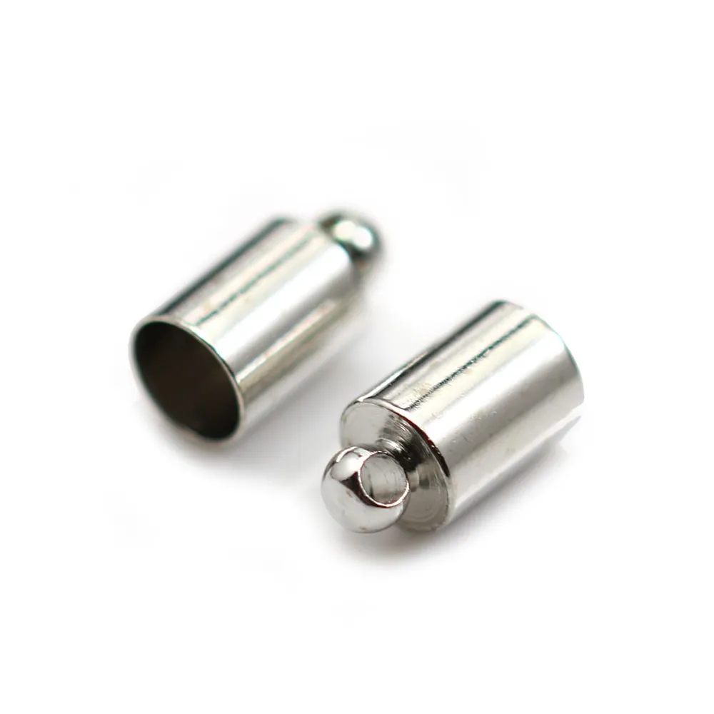 Embouts pour cordon 5mm en métal x 20pcs 