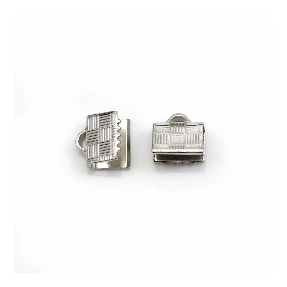 Embouts griffes à serrer décorés 7mm x 20pcs