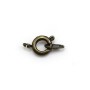 Bronze  tone Springing clasp 7mm  x 5 pcs