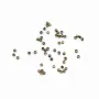 Perles à écraser, en métal de différentes couleur 1.5 * 0.8mm x 5grs