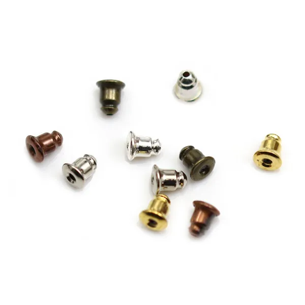 Poussoirs en métal, disponible en différentes couleurs, 5 * 6mm x 20pcs