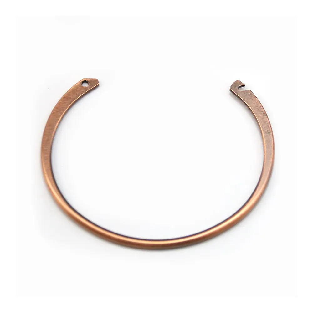Jonc flexible, de couleur cuivre, 64mm x 1pc