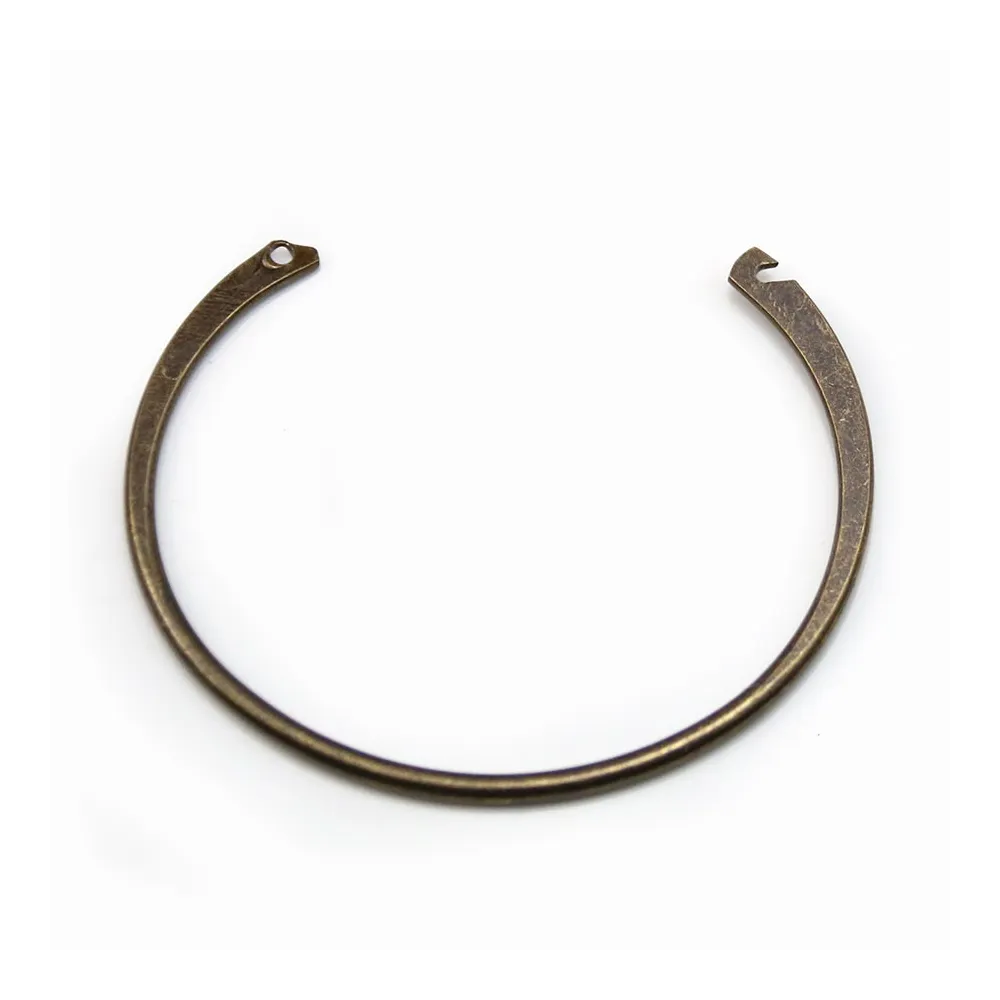 Jonc flexible, de couleur laiton, 64mm x 1pc