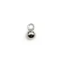 Breloque ronde 4mm, doré x 10pcs