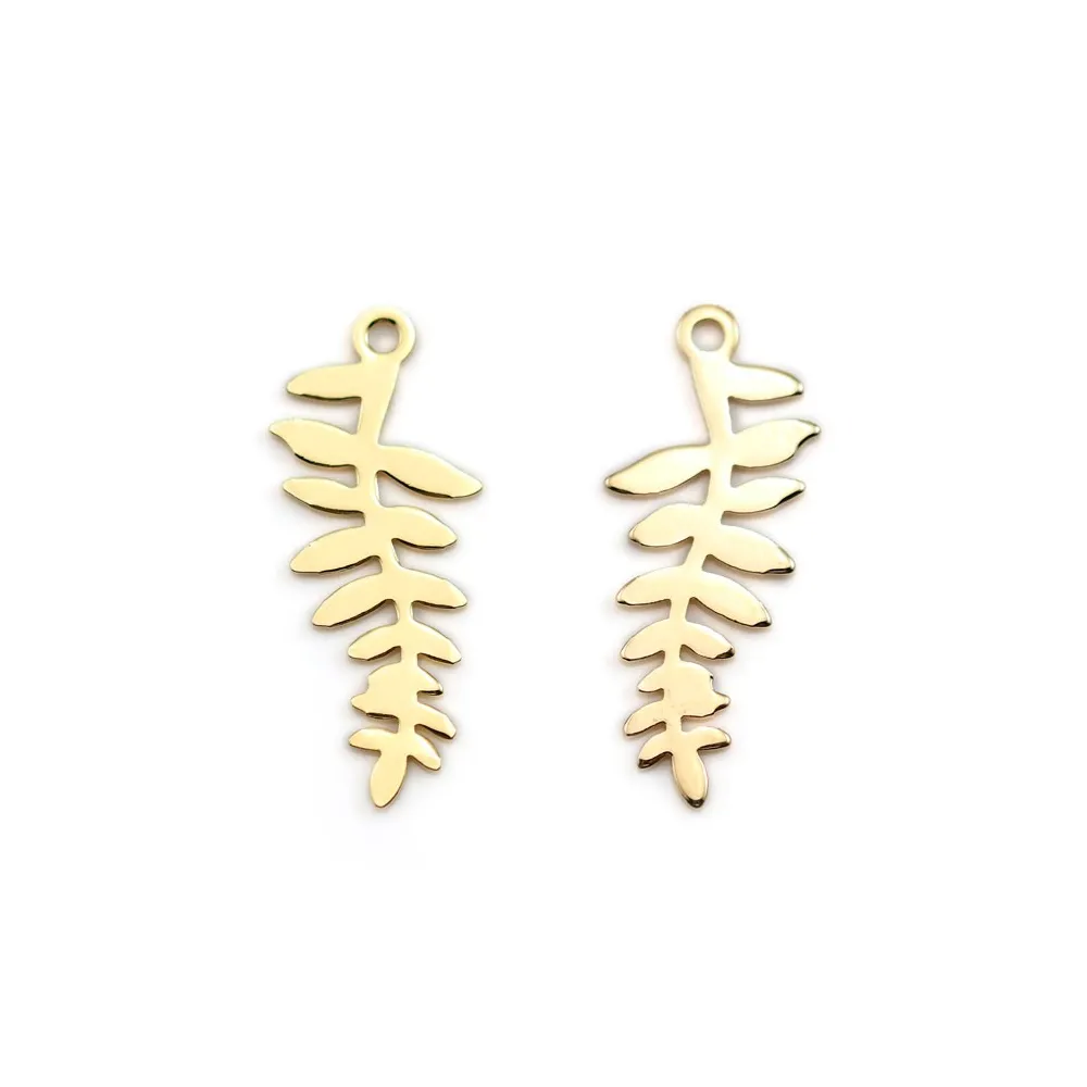 Mustache charm by "flash" gold on brass  5.5x10mm x 5pcs