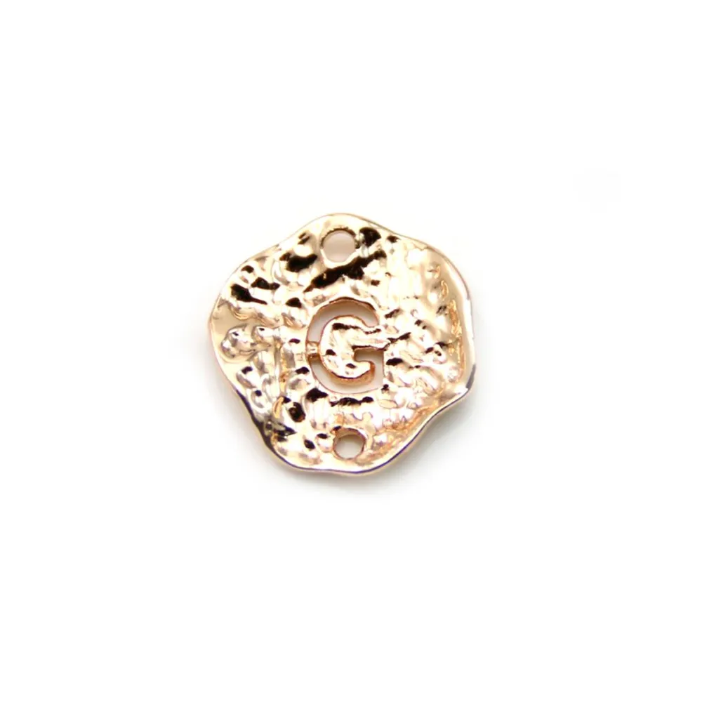 Intercalaire   sur laiton 13mm x 2pcs