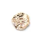 Intercalaire  Plaqué par "flash" or sur laiton 13mm x 2pcs