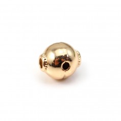  ball by "flash" Gold on brass 1.6x8mm x 4pcs