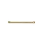 Intercalaire en forme de tube 1.5x30mm , plaqué par "flash" or sur laiton x  10pcs