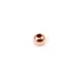 Boule Plaquée par "flash" or rose sur laiton 1.1x3mm x 50pcs