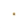  ball by "flash" Gold on brass 1.2x3mm x 20pcs