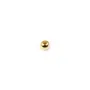 Boule Plaquée par "flash" or sur laiton 1.2x3mm x 20pcs