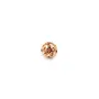 Boule ajourée  Plaquée par "flash" or sur laiton 5.5mm x 4pcs