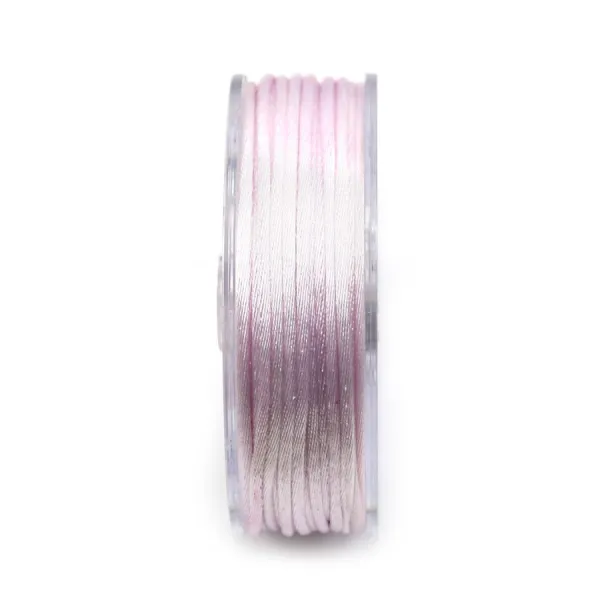 Cordon queue de rat rosé 1,5mm x 25m