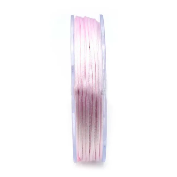 Cordon queue de rat rosé 2mm x 25m