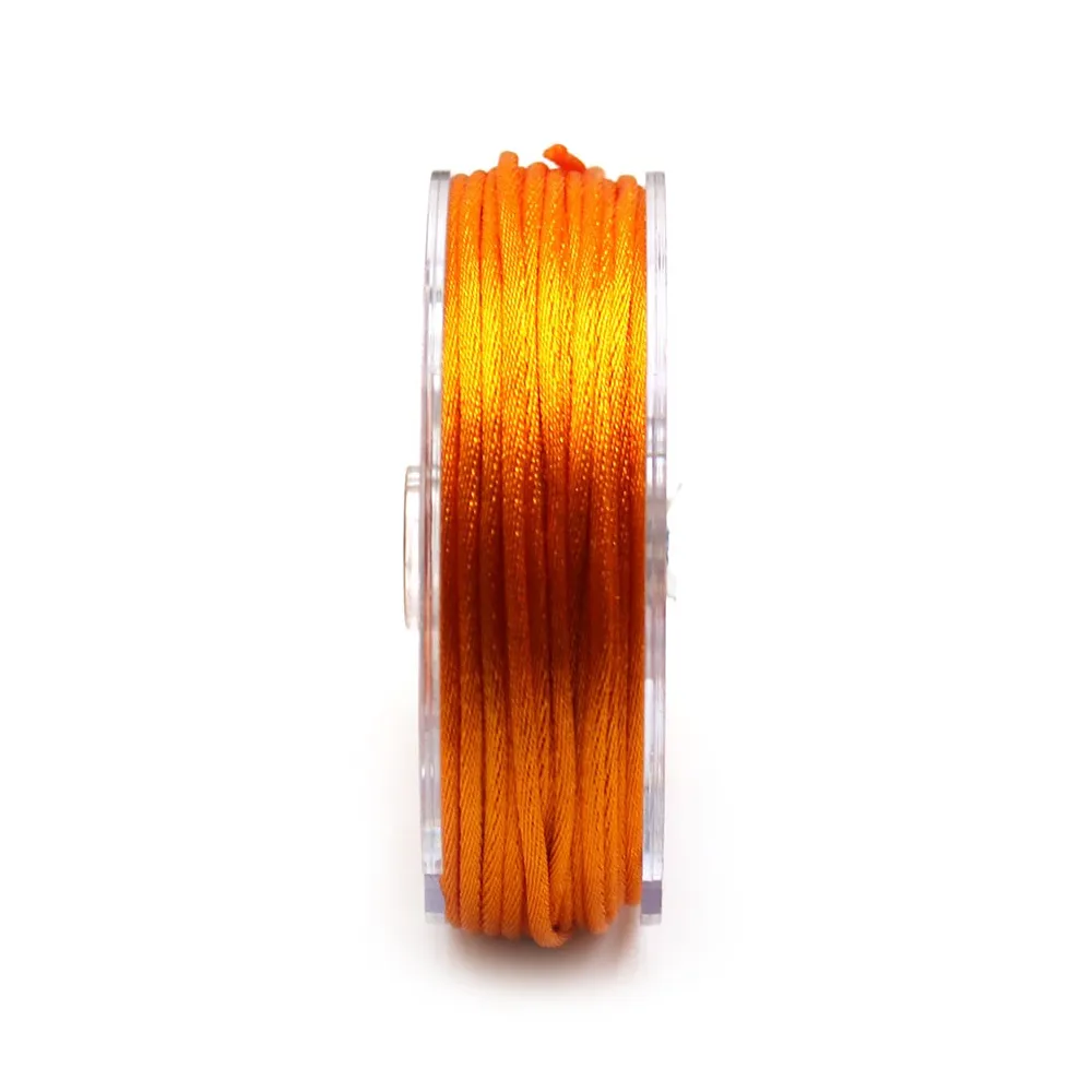 Cordon queue de rat orange1,5mm x 25m