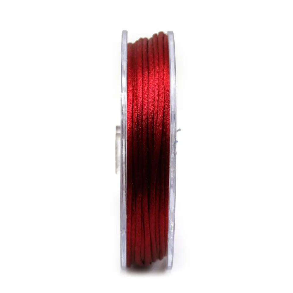 Cordon queue de rat grenat 2mm x 25m