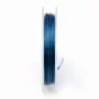 Fil cablé 7 brins bleu 0.45mm x 10 m