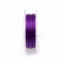 Fil cablé 7 brins améthyste 0.45mm x 10 m