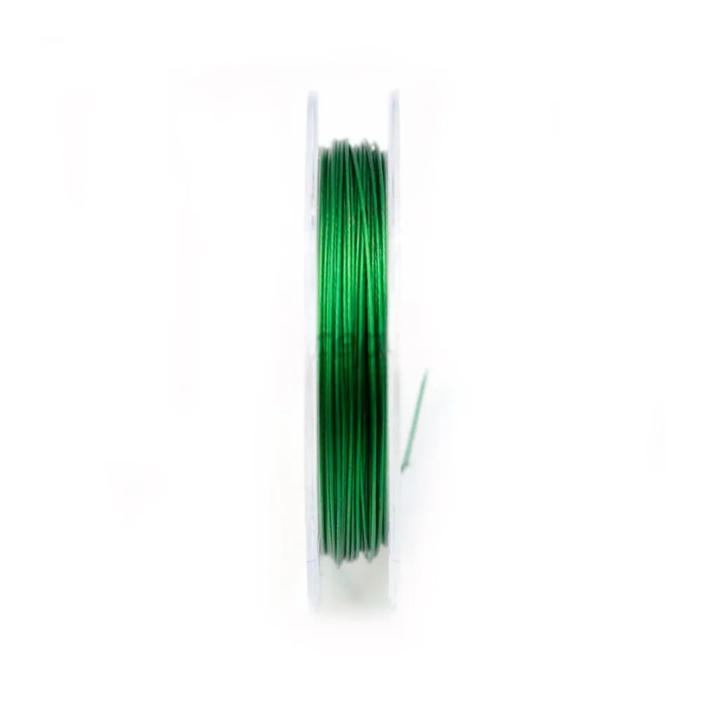 Bead stringing wire turquoise  0.38mm x 10m