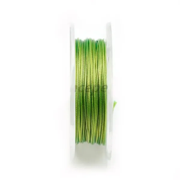 Fil cablé 7 brins vert jade 0.38mm x 10 m