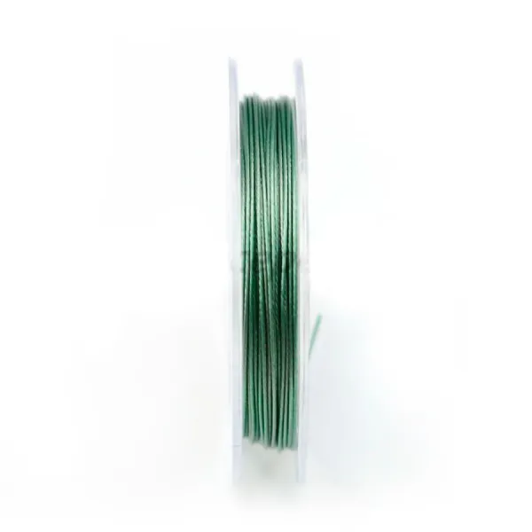 Fil cablé 7 brins olive 0.45mm x 10 m