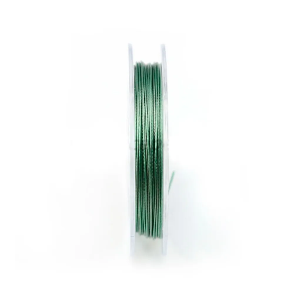 Fil cablé 7 brins olive 0.45mm x 10 m