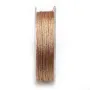 Fil polyester de couleur rose pailleté, 0.8mm x 29m