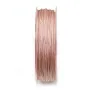 Fil polyester de couleur rose poudré, 0.8mm x 30m