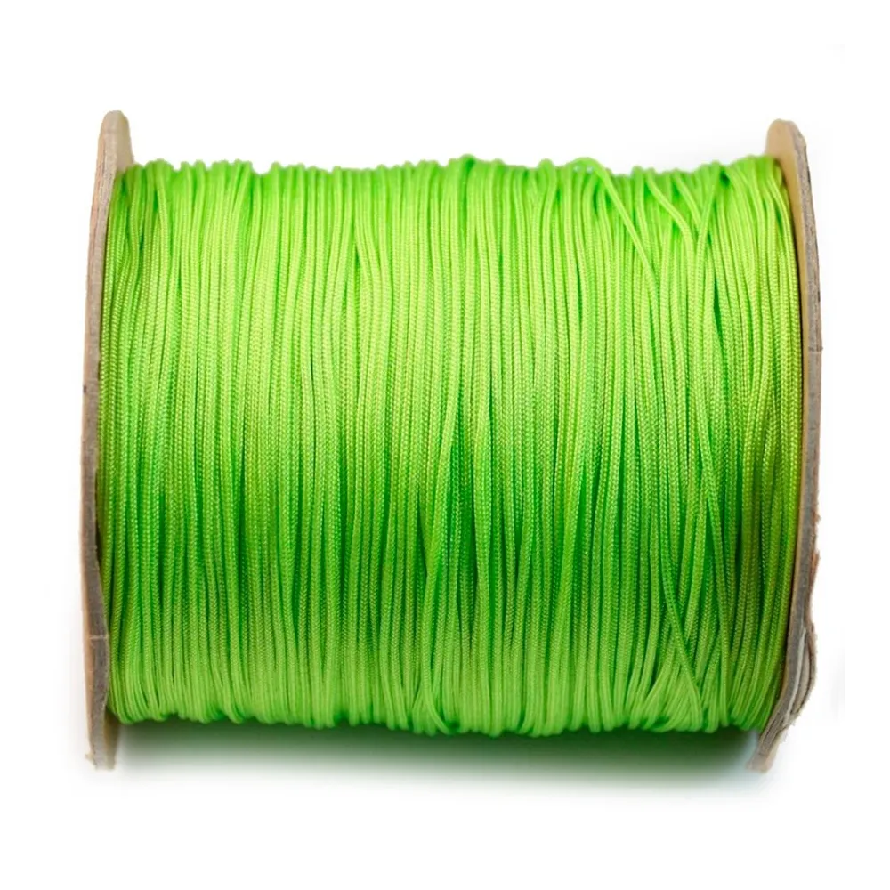 Fil polyester Vert pomme 1 mm x 2 m
