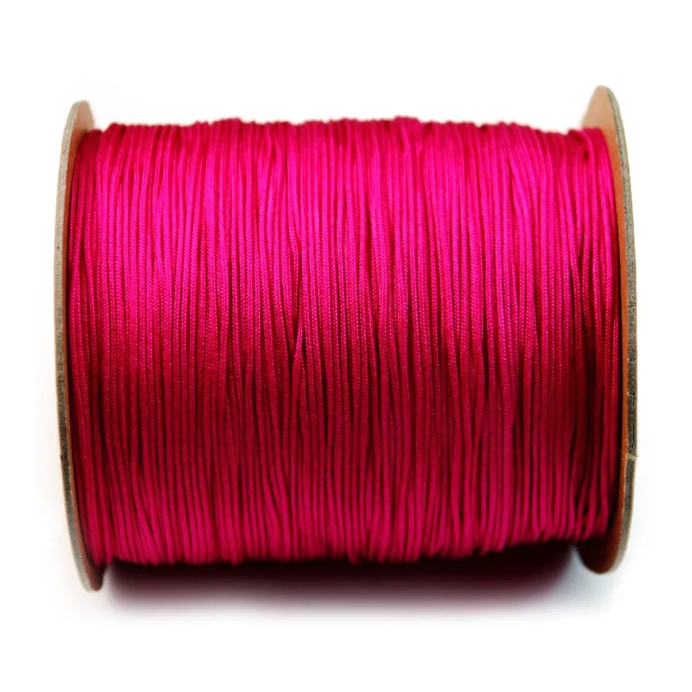 Fil polyester Fuchsia 1 mm x 2 m