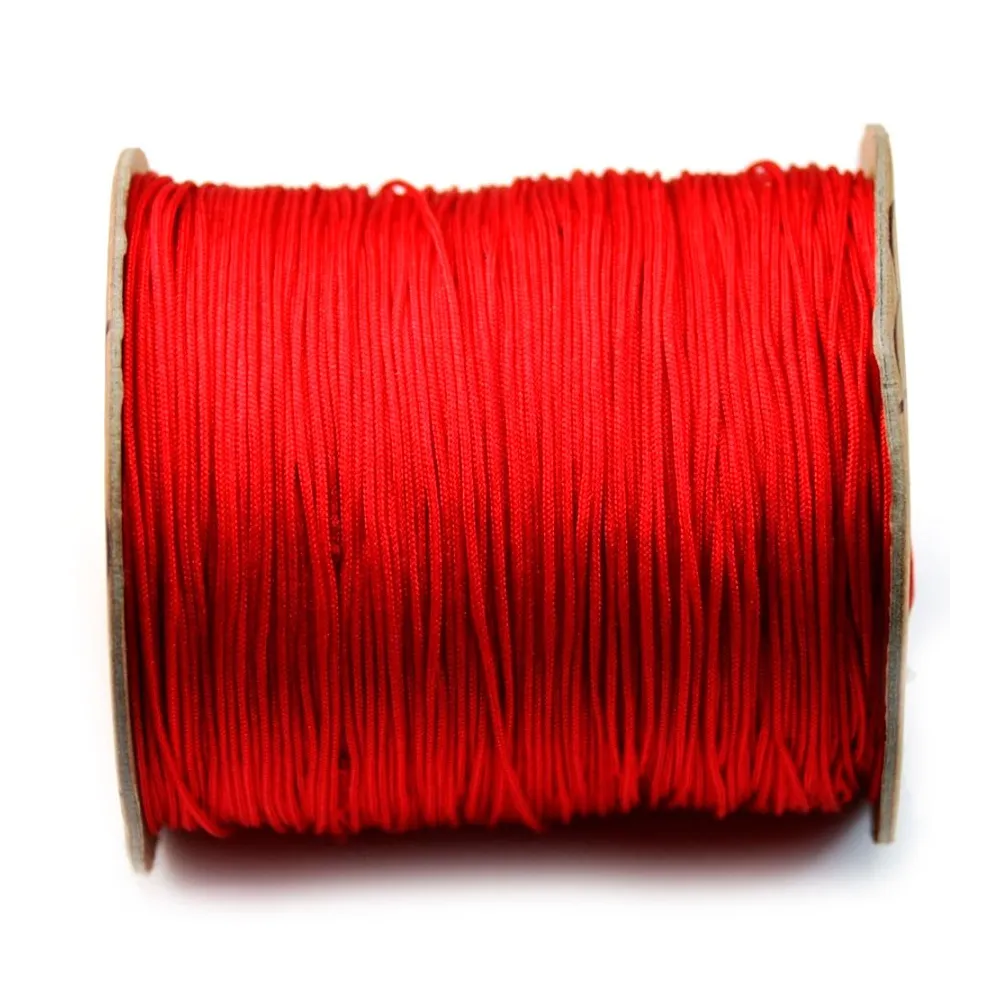 Fil polyester rouge 1 mm x 250 m