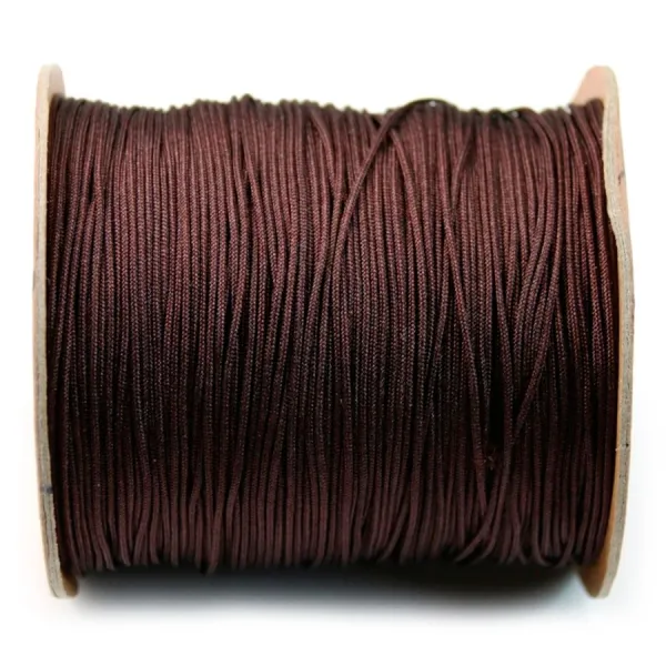 Fil polyester marron 1 mm x 250 m