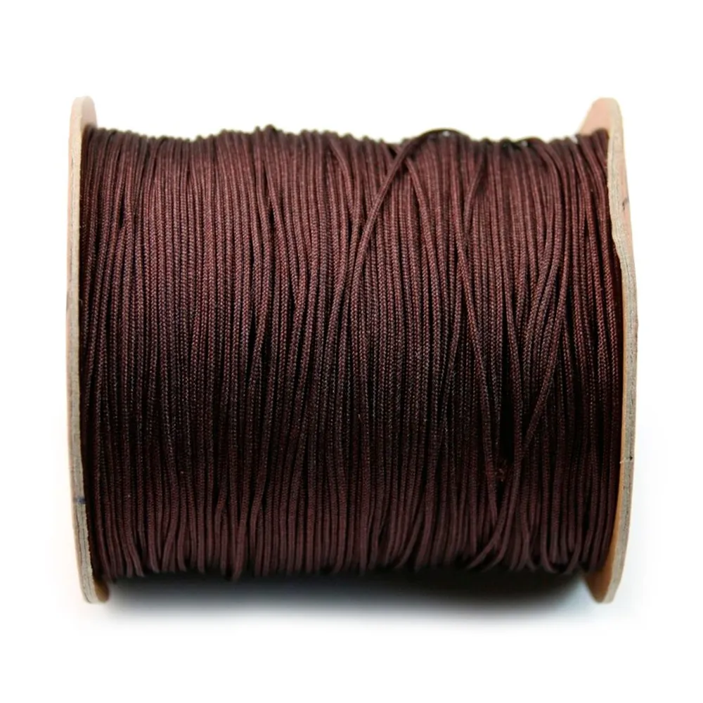 Fil polyester marron 1 mm x 250 m