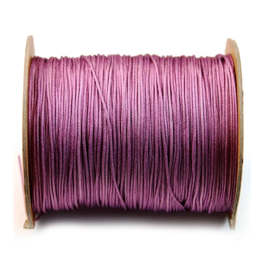 Fil polyester  Violet lavende 1 mm x 2 m