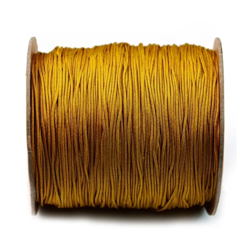 Fil polyester dore 1 mm x 2 m