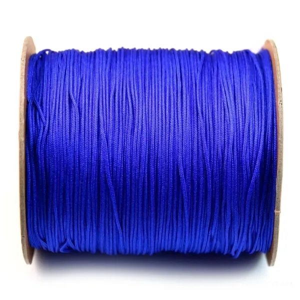 Fil polyester bleu saphir 1 mm x 2 m