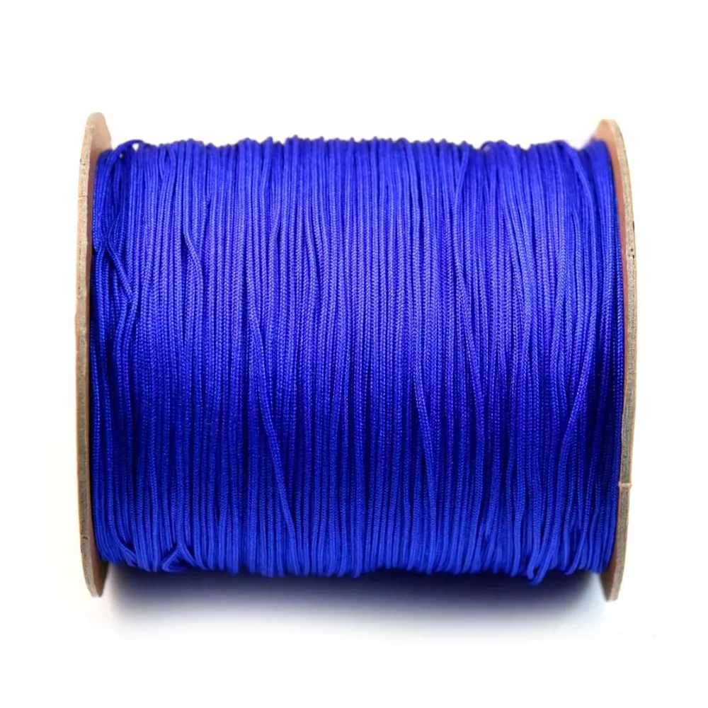 Fil polyester bleu saphir 1 mm x 2 m