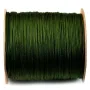 Fil polyester vert kaki foncé 1mm x 2m