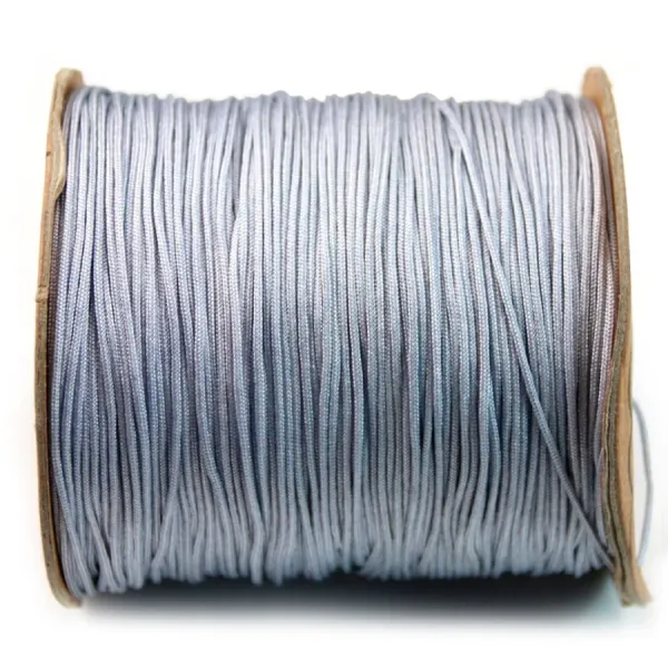 Fil polyester grise claire 1mm x 250 m