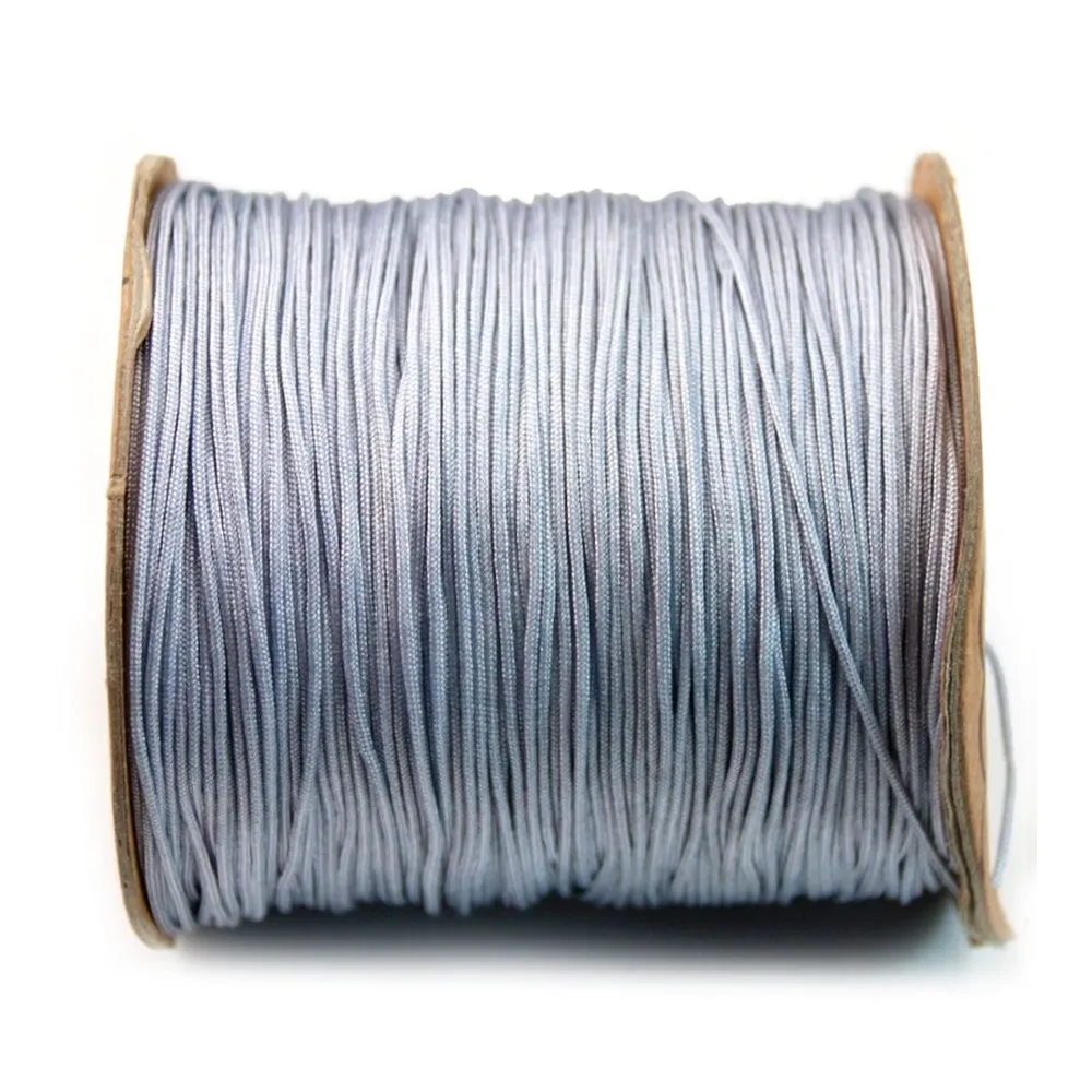 Fil polyester grise claire 1 mm x 2 m