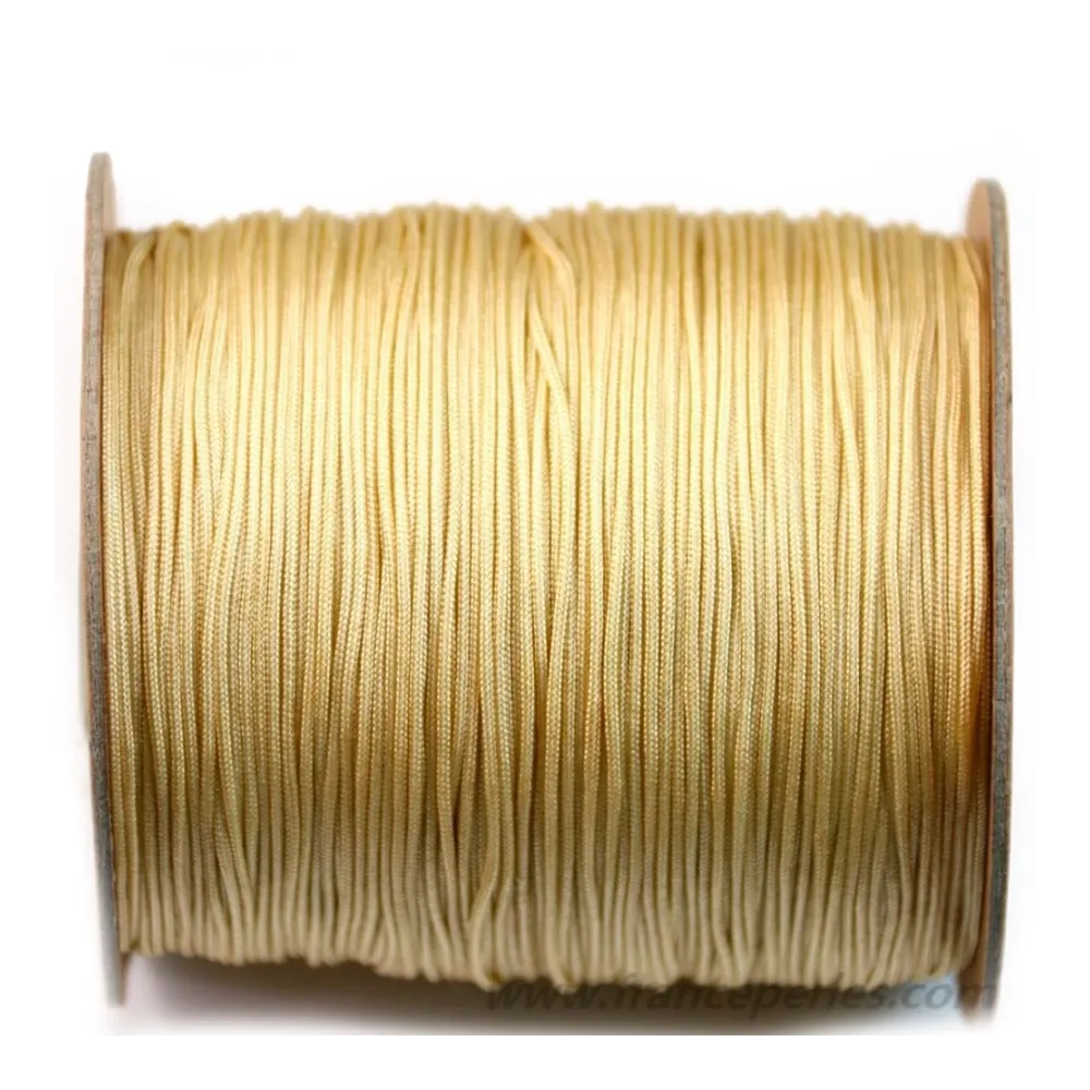 Fil polyester beige 1mm x 250 m